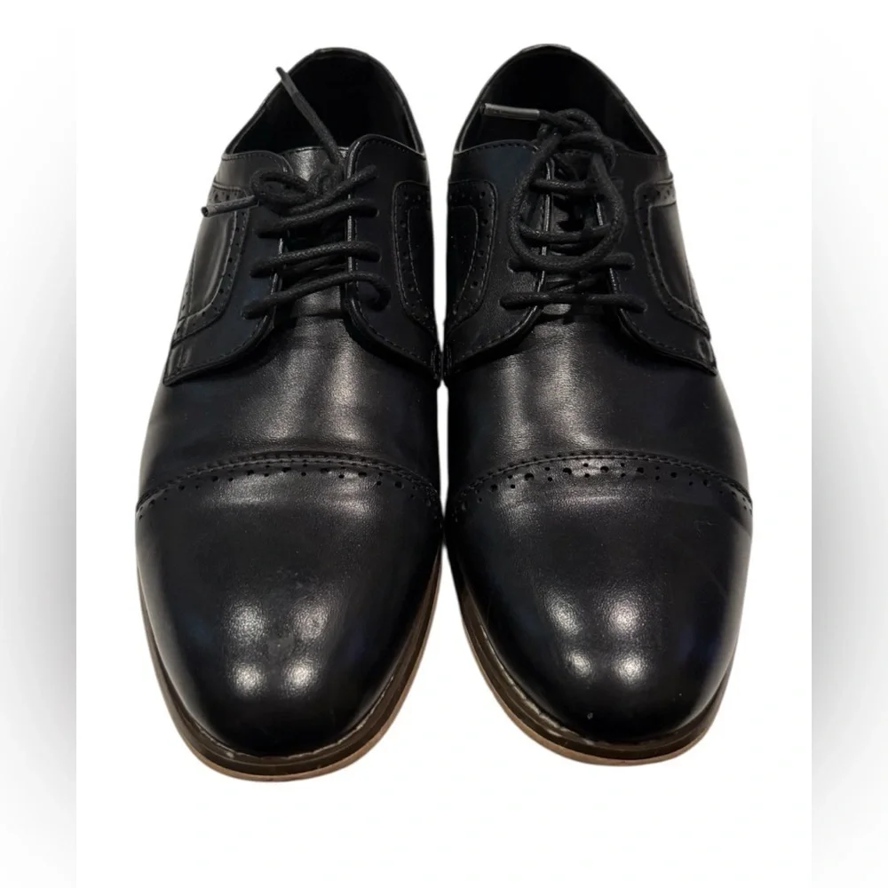 Stacy Adams Little Boy Dickinson Cap Toe Oxford Shoe Size 4